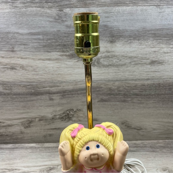 Vintage 1983 CABBAGE PATCH KIDS NIGHT LIGHT LAMP ORIGINAL 13'' TALL Works NWT - Picture 8 of 14